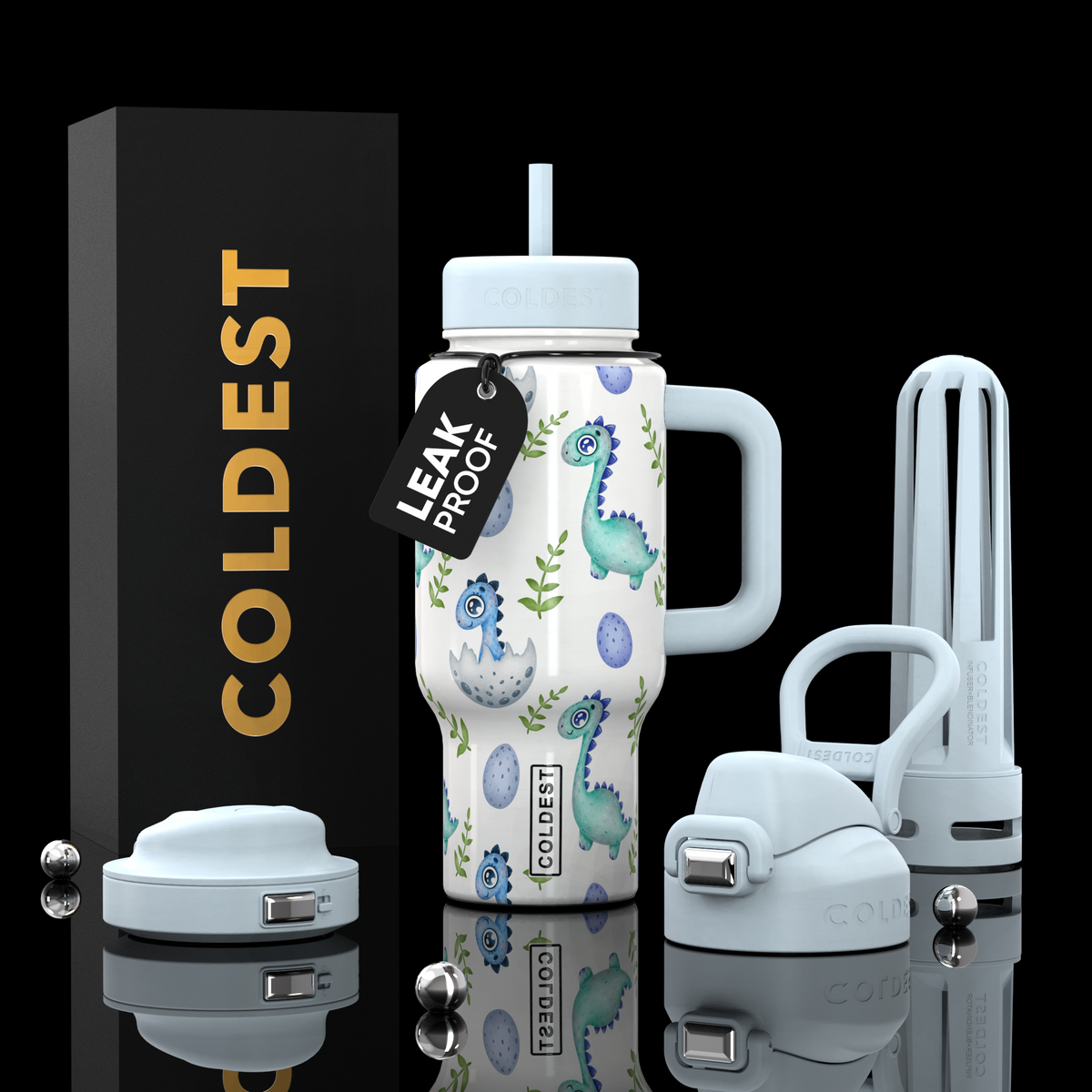 COLDEST Limitless Ultra v8 24oz Insulated Water Bottle