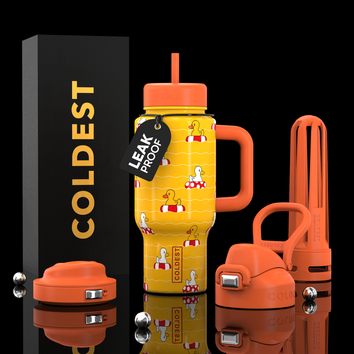 COLDEST Limitless Ultra v8 24oz Insulated Water Bottle