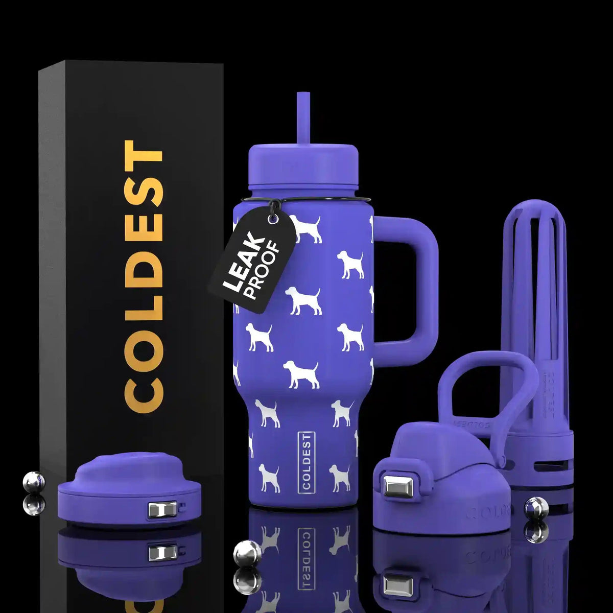 COLDEST Limitless Ultra v8 24oz Insulated Water Bottle