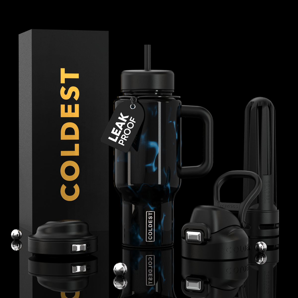 COLDEST Limitless Ultra v8 24oz Insulated Water Bottle