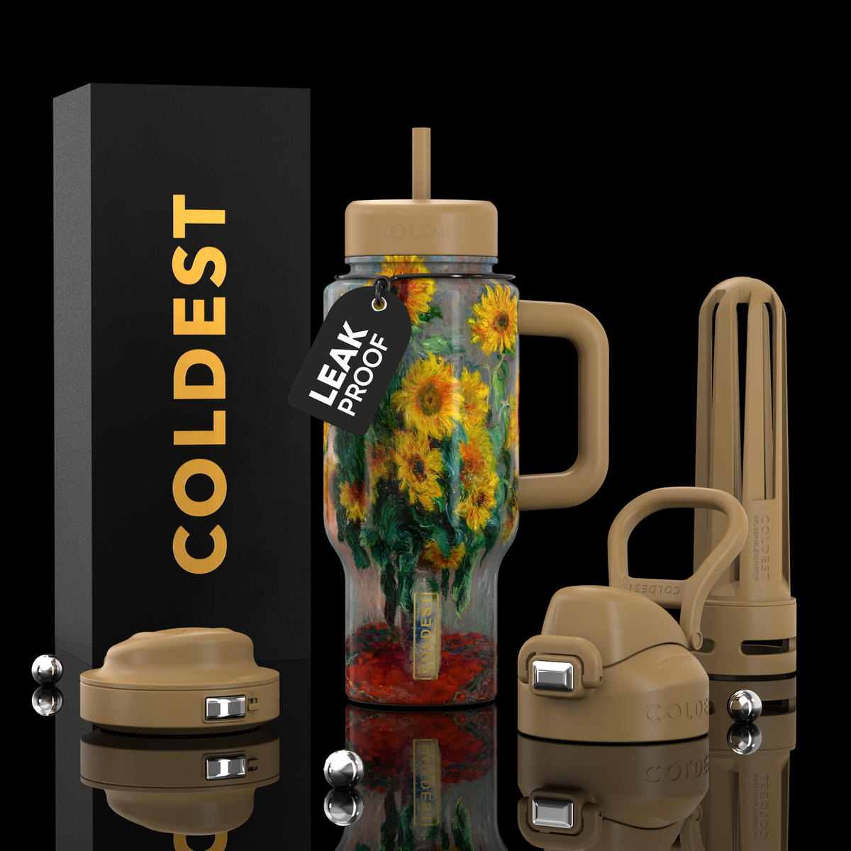 COLDEST Limitless Ultra v8 24oz Insulated Water Bottle