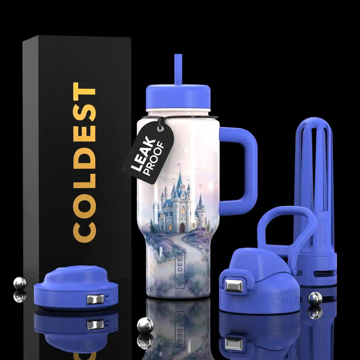COLDEST Limitless Ultra v8 24oz Insulated Water Bottle