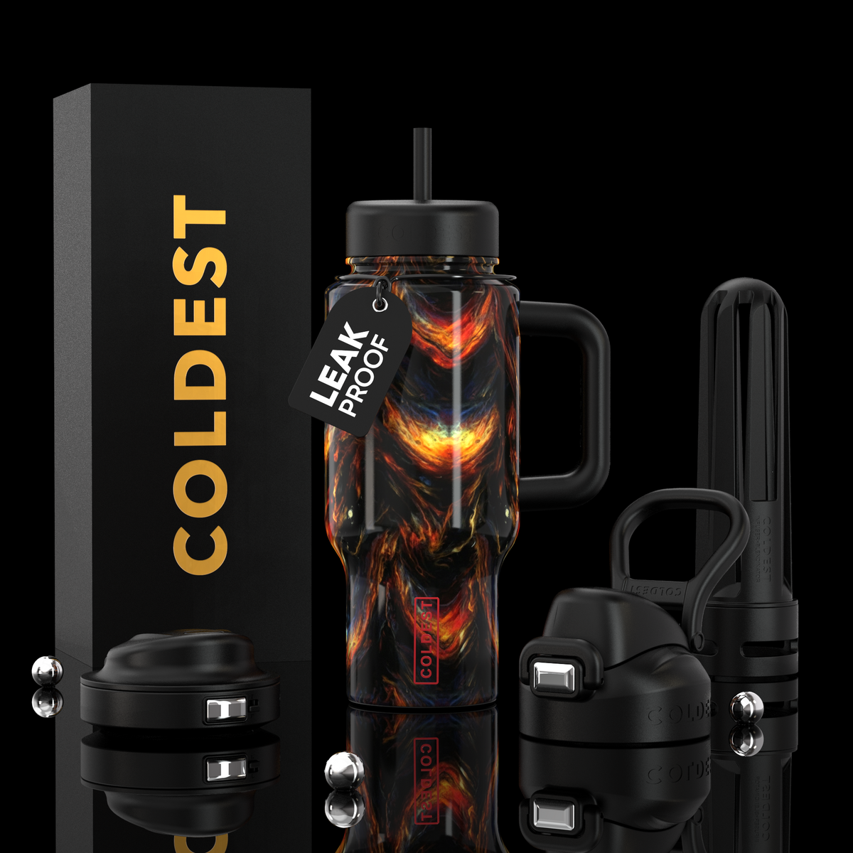 COLDEST Limitless Ultra v8 24oz Insulated Water Bottle