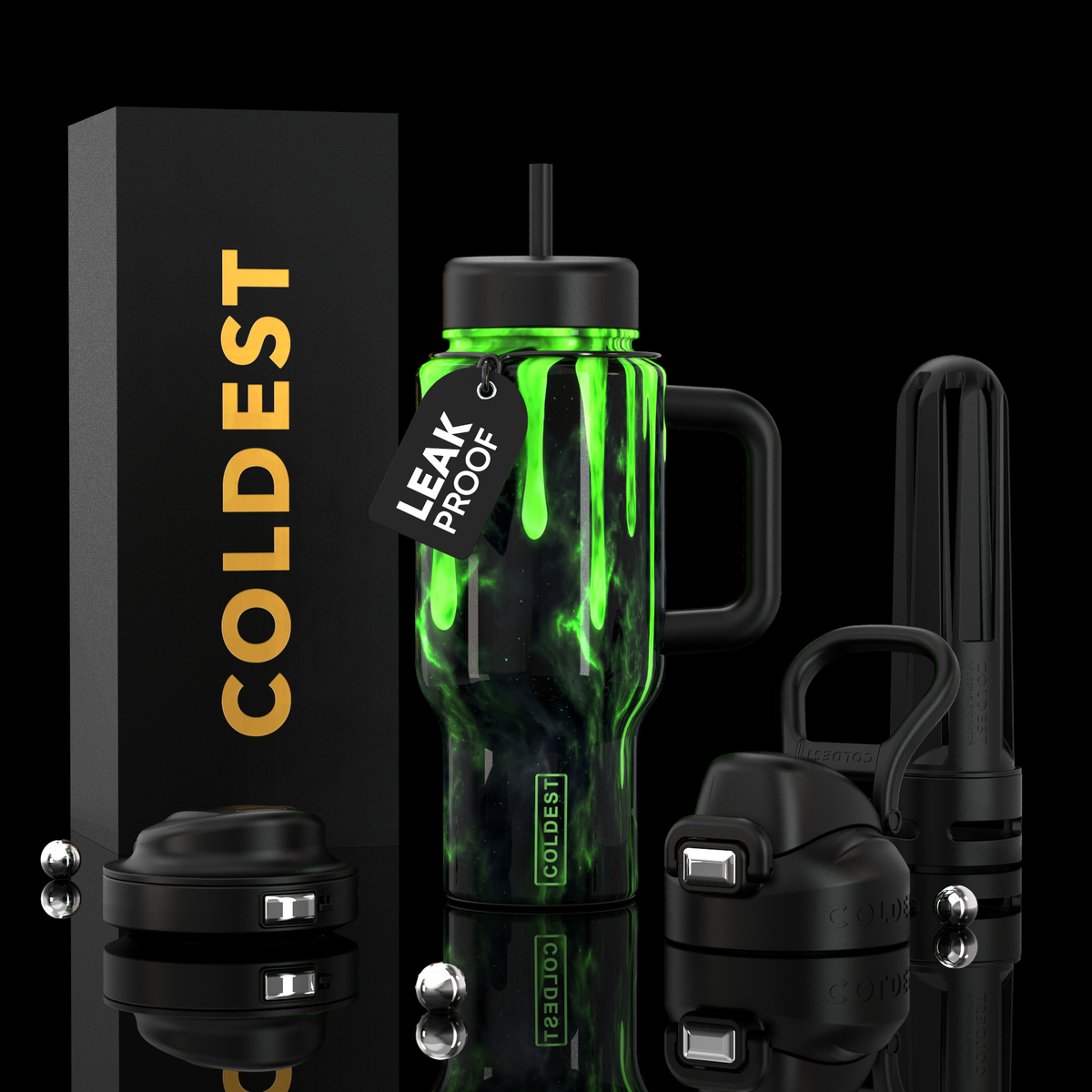 COLDEST Limitless Ultra v8 24oz Insulated Water Bottle