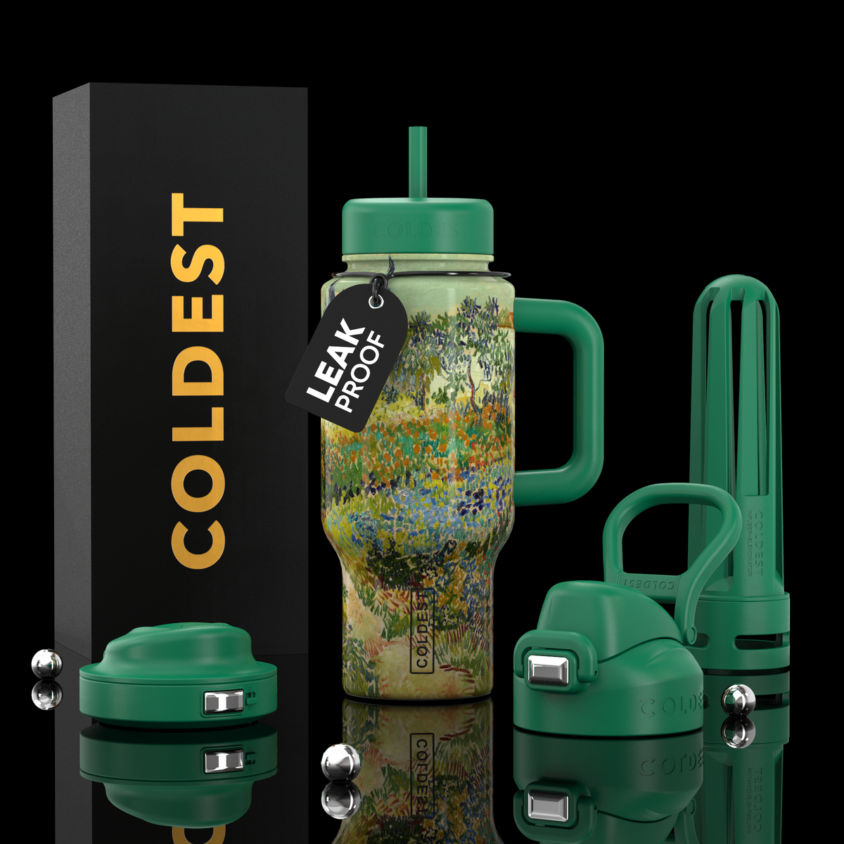 COLDEST Limitless Ultra v8 24oz Insulated Water Bottle