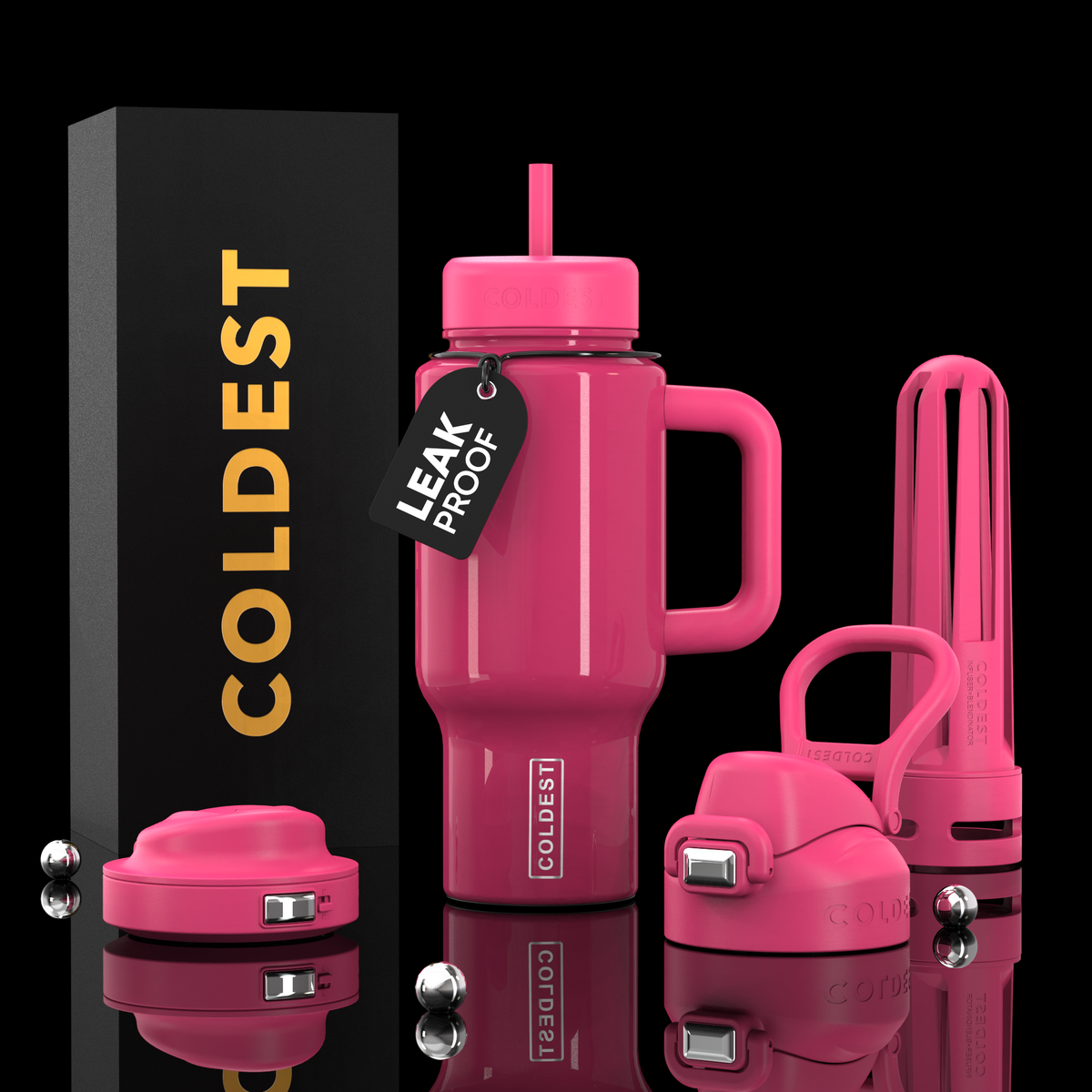 COLDEST Limitless Ultra v8 24oz Insulated Water Bottle