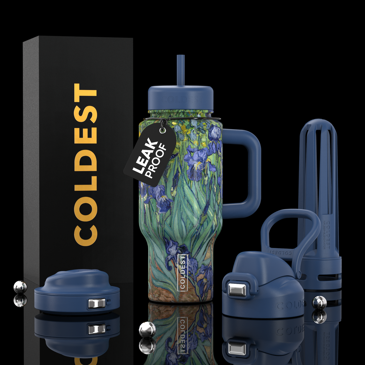 COLDEST Limitless Ultra v8 24oz Insulated Water Bottle