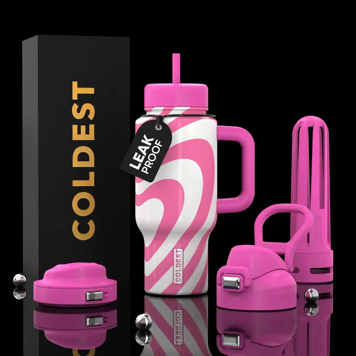 COLDEST Limitless Ultra v8 24oz Insulated Water Bottle