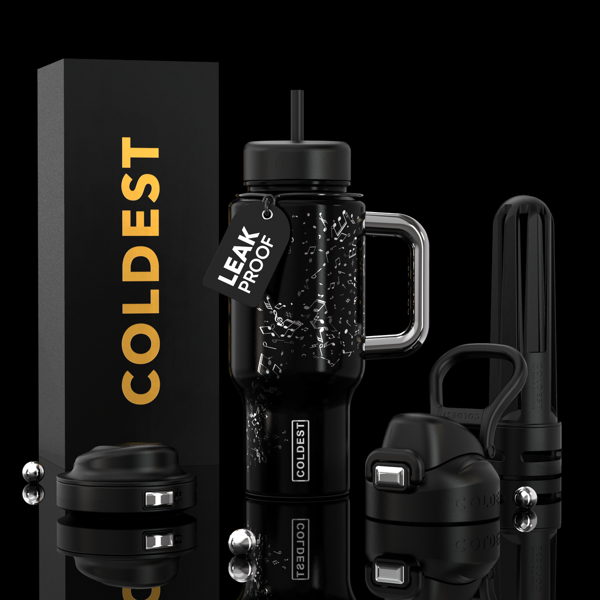 COLDEST Limitless Ultra v8 24oz Insulated Water Bottle