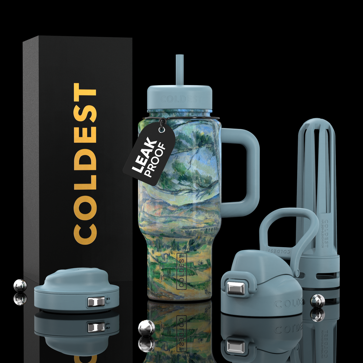 COLDEST Limitless Ultra v8 24oz Insulated Water Bottle
