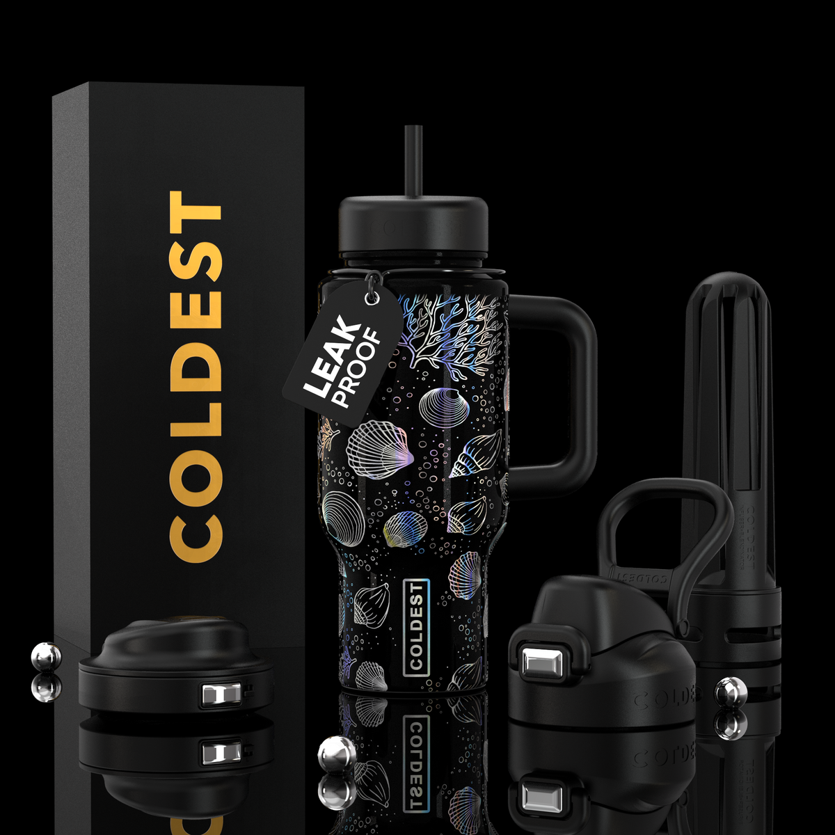 COLDEST Limitless Ultra v8 24oz Insulated Water Bottle