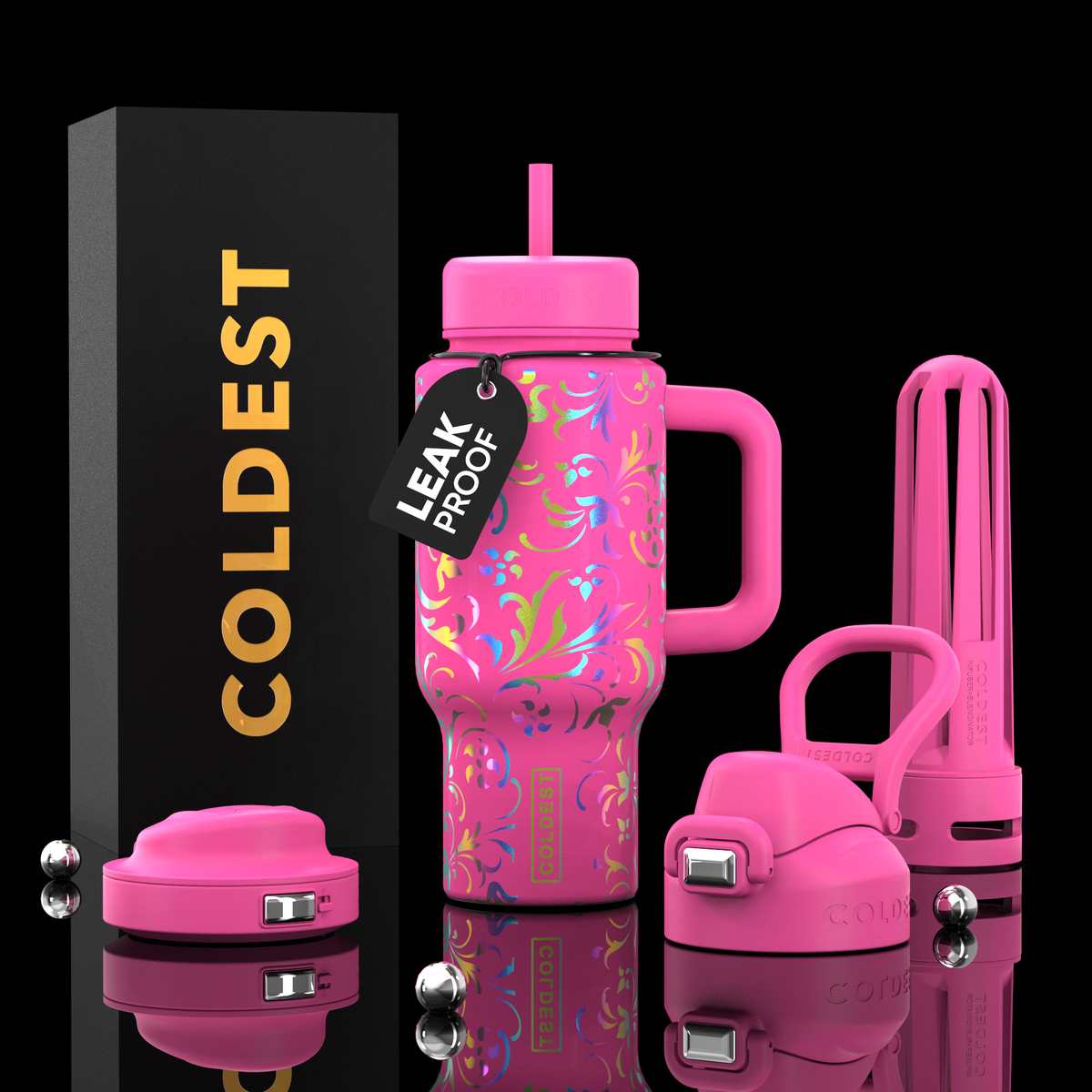 COLDEST Limitless Ultra v8 24oz Insulated Water Bottle