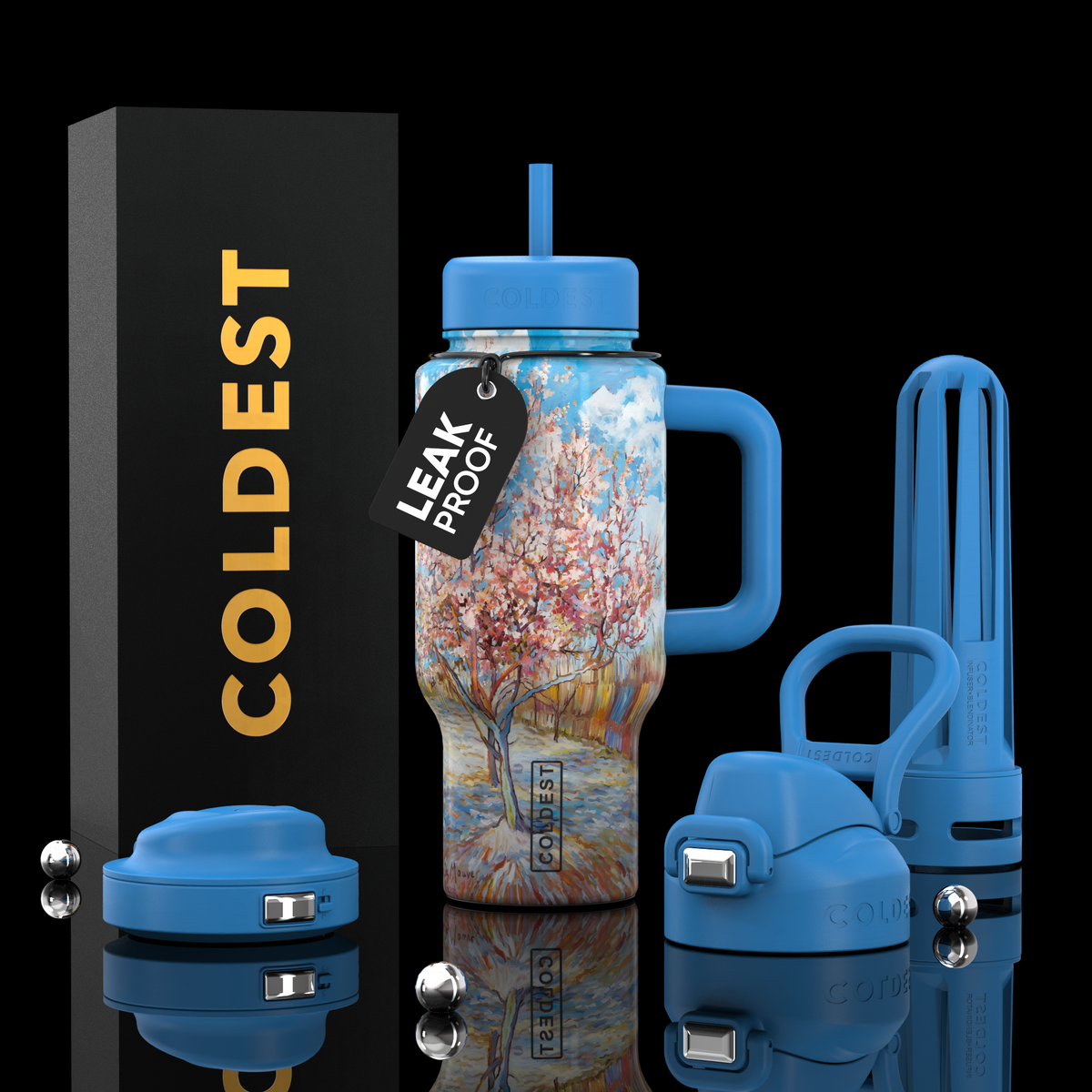 COLDEST Limitless Ultra v8 24oz Insulated Water Bottle