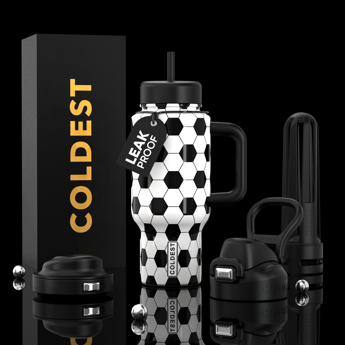 COLDEST Limitless Ultra v8 24oz Insulated Water Bottle