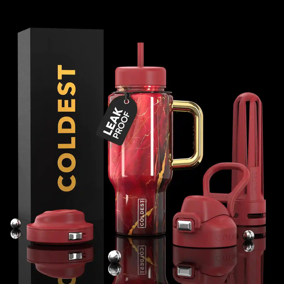 COLDEST Limitless Ultra v8 24oz Insulated Water Bottle