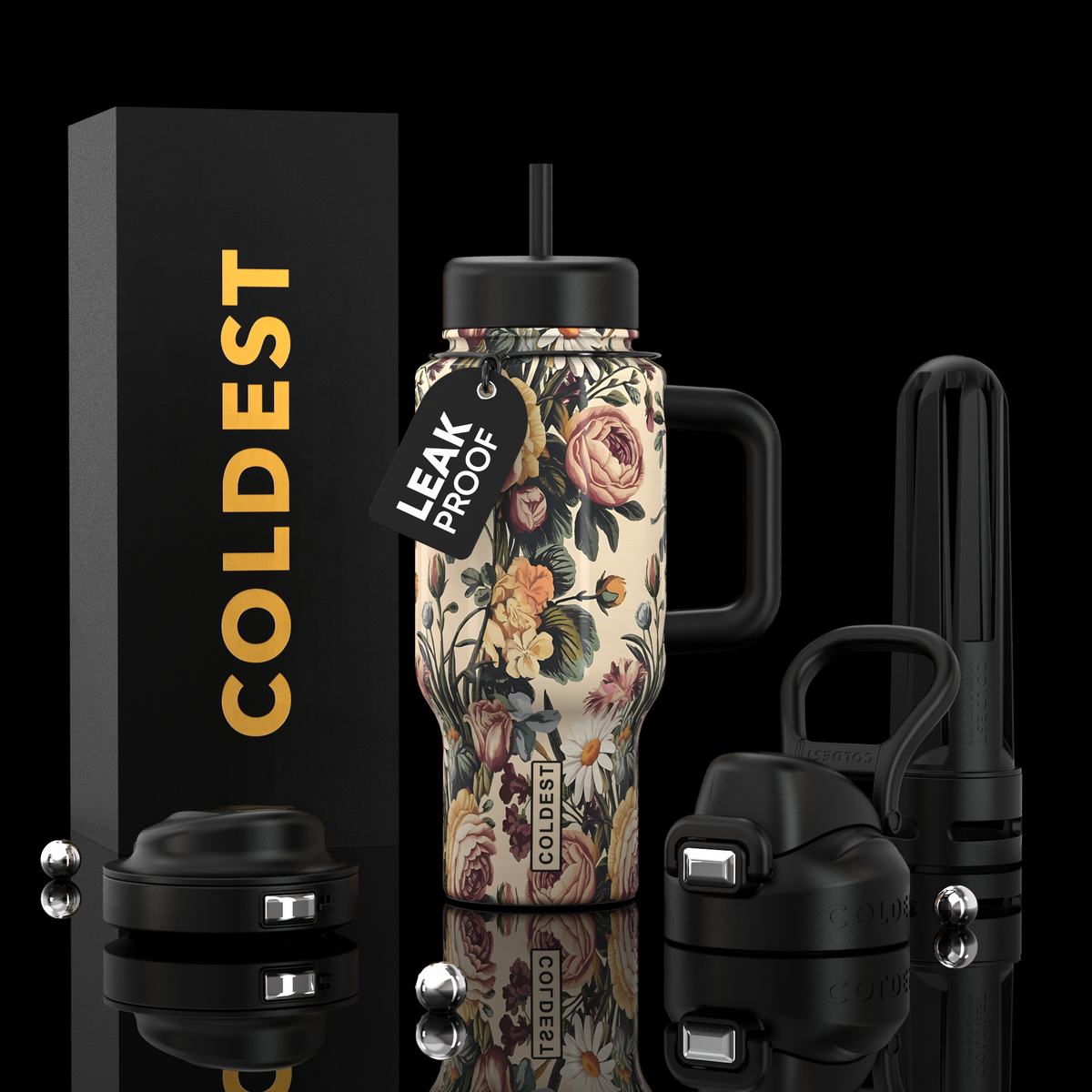 COLDEST Limitless Ultra v8 24oz Insulated Water Bottle