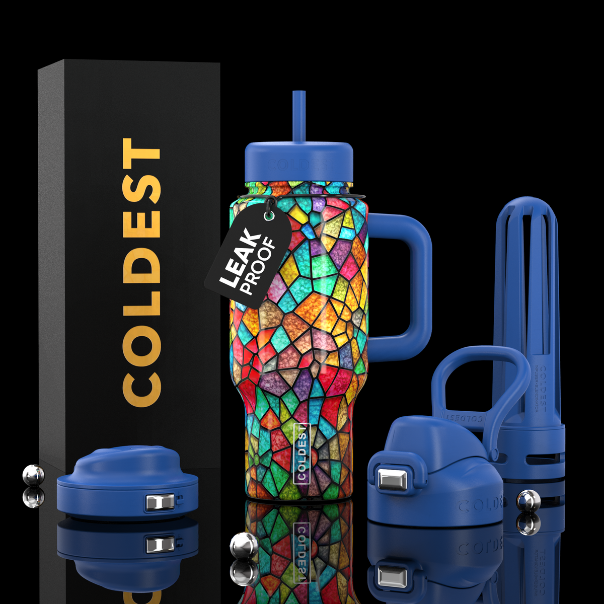 COLDEST Limitless Ultra v8 24oz Insulated Water Bottle