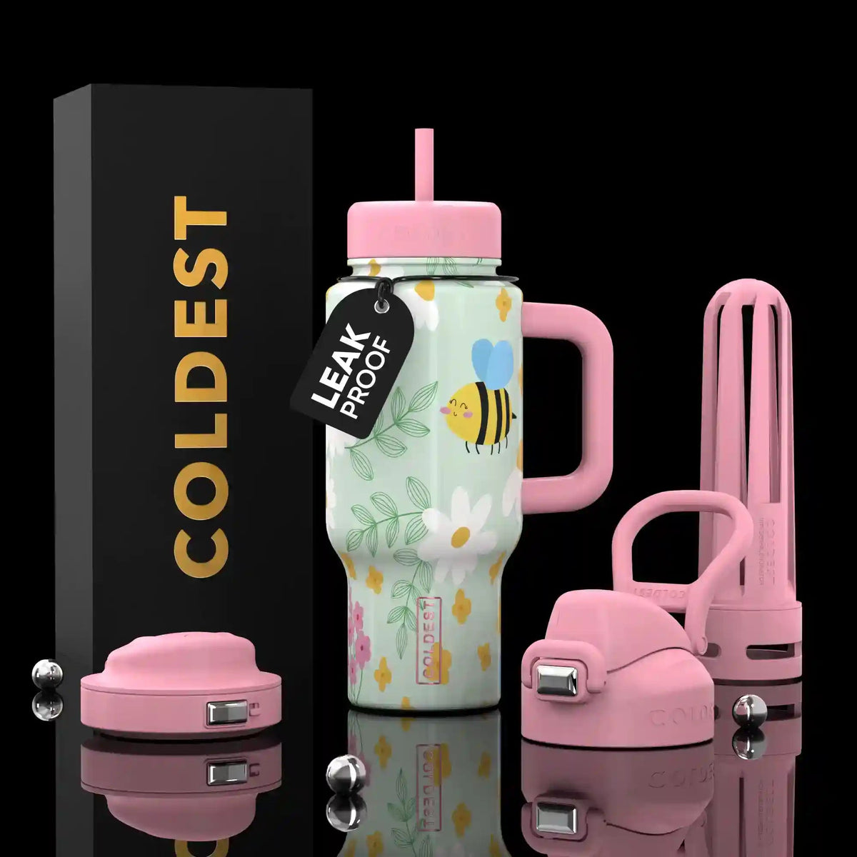 COLDEST Limitless Ultra v8 24oz Insulated Water Bottle