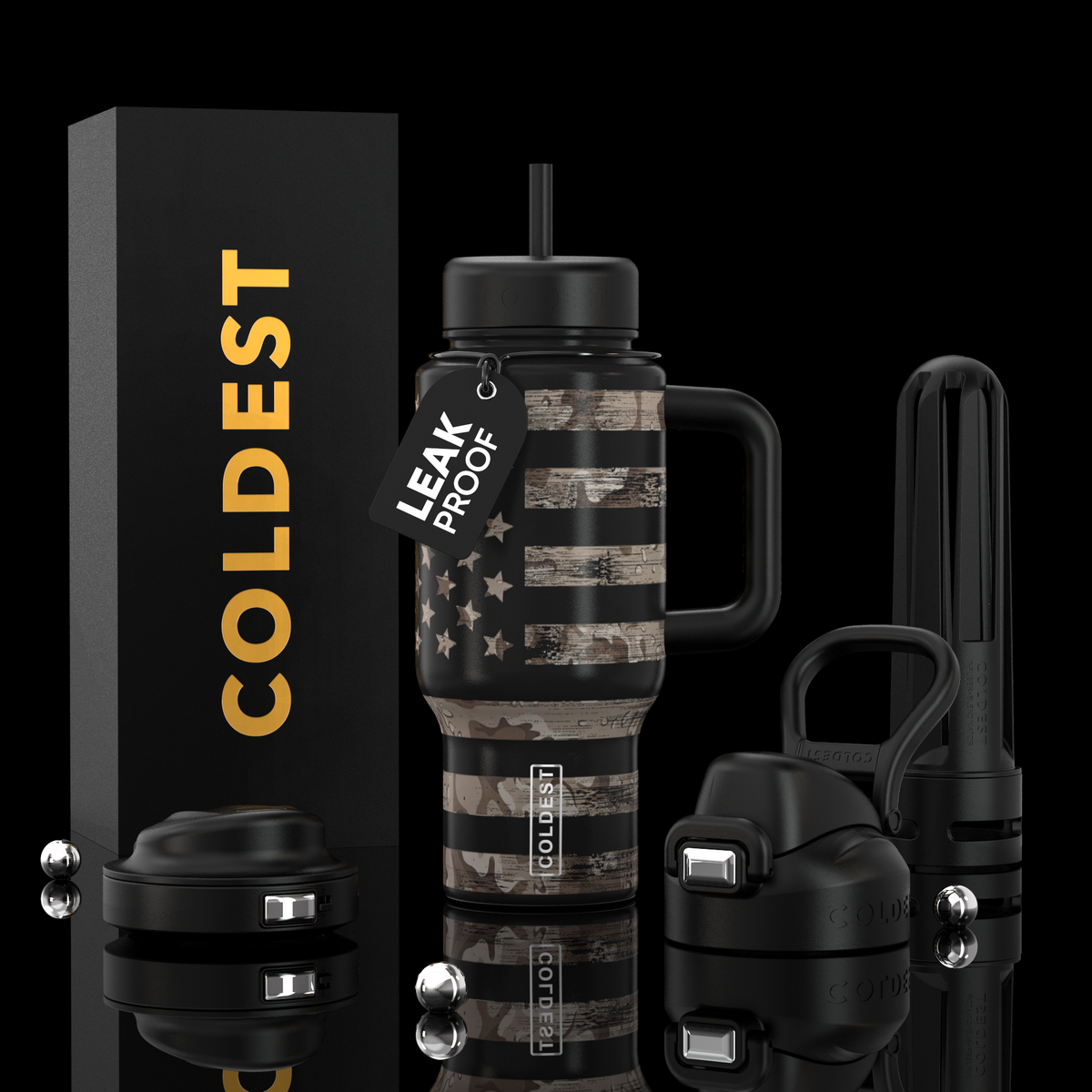 COLDEST Limitless Ultra v8 24oz Insulated Water Bottle