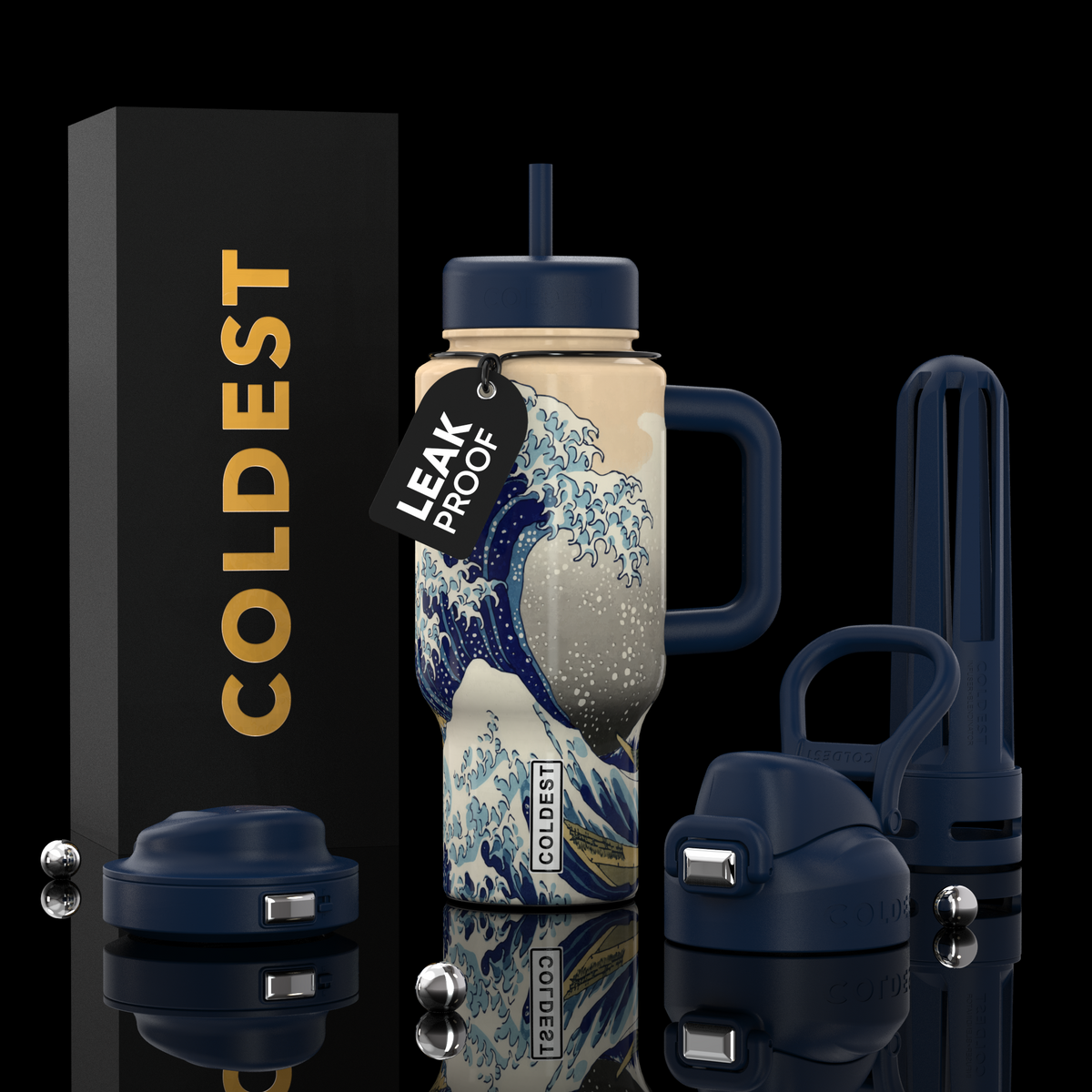 COLDEST Limitless Ultra v8 24oz Insulated Water Bottle
