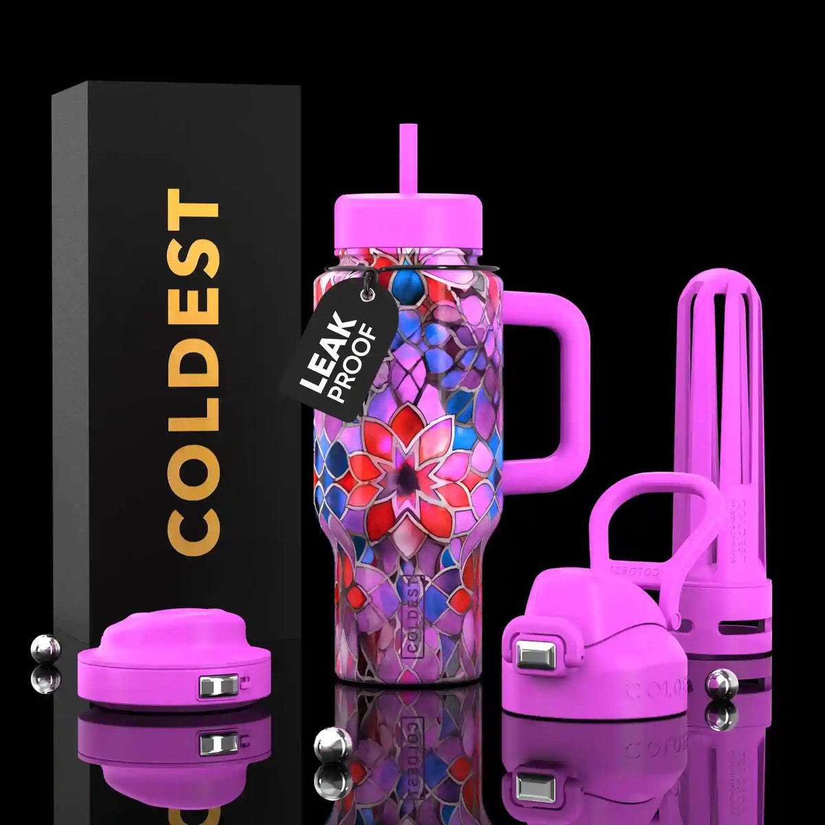 COLDEST Limitless Ultra v8 24oz Insulated Water Bottle
