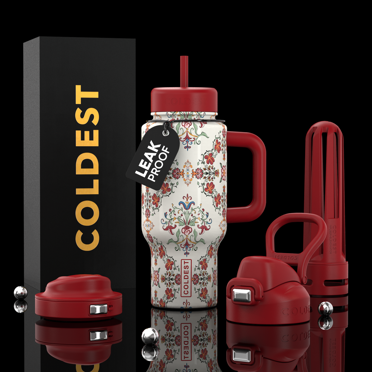 COLDEST Limitless Ultra v8 24oz Insulated Water Bottle