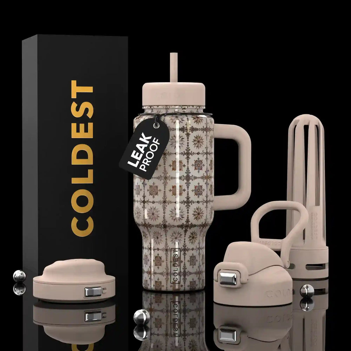 COLDEST Limitless Ultra v8 24oz Insulated Water Bottle