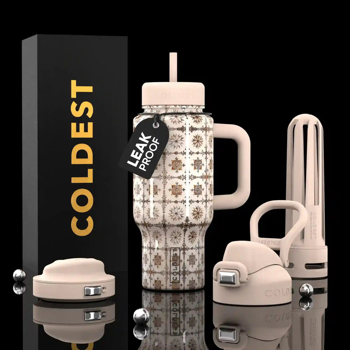 COLDEST Limitless Ultra v8 24oz Insulated Water Bottle