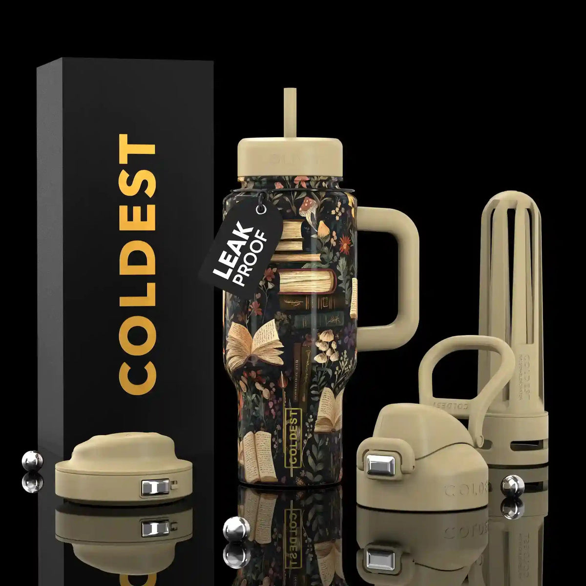 COLDEST Limitless Ultra v8 24oz Insulated Water Bottle