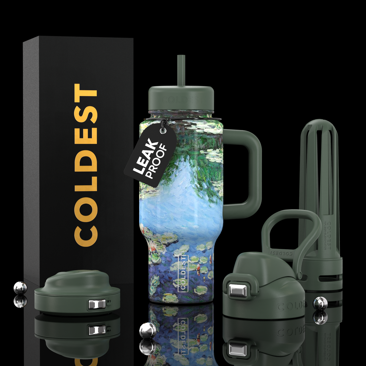 COLDEST Limitless Ultra v8 24oz Insulated Water Bottle
