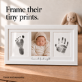 Baby Handprint & Footprint Keepsake Frame