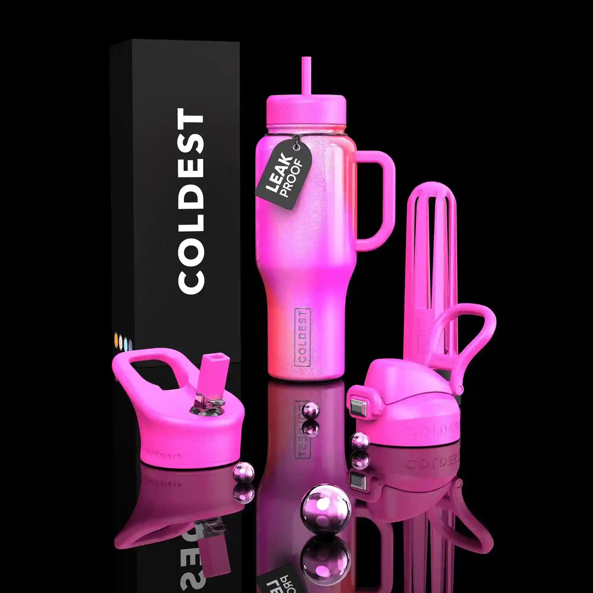 COLDEST Limitless Ultra v8 24oz Insulated Water Bottle